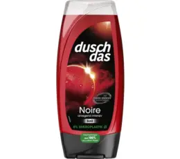 Душ гел за тяло, коса и лице Dusch das, 3 в 1 за мъже, Noire