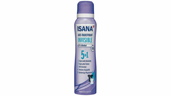 ISANA Anti-Transpirant Invisible 5 in 1