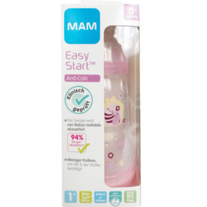 Бебешко шише против колики Mam Easy-Start Anti Colic розово