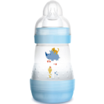 Бебешко шише против колики Mam Easy-Start Anti Colic в синьо, 260 мл
