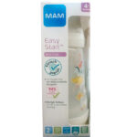 Бебешко шише против колики Mam Easy-Start Anti Colic, 320 мл в бял, розов или син цвят
