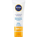 Слънцезащитен крем за лице Nivea Sun Sensitiv LSF50 , 50ml