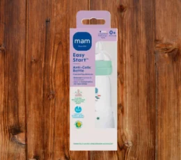 Бебешко шише против колики Mam Easy-Start Anti Colic в зелено, 260 мл