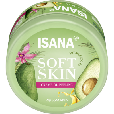 Isana Soft Skin Zucker Öl-Peeling 1