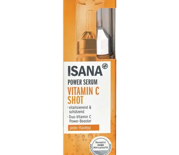 Серум за лице с витамин С, ISANA Power Serum Vitamin C Shot, 10мл