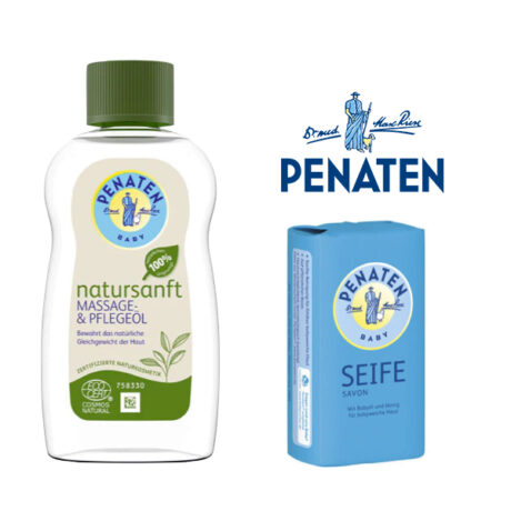 Масажно масло Penaten и сапун Penaten 100 гр