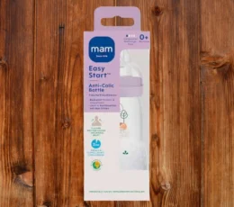 Бебешко шише против колики Mam Easy-Start Anti Colic в лилаво, 260 мл