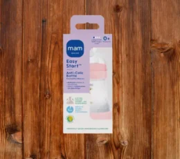 Бебешко шише против колики Mam Easy-Start Anti Colic в розово, 160 мл