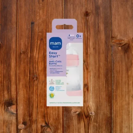 Бебешко шише против колики Mam Easy-Start Anti Colic в розово