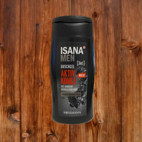 Душгел Isana men активен въглен